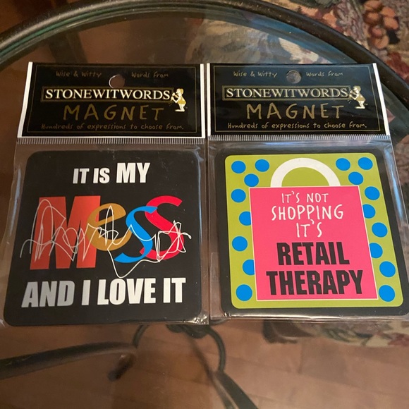 Stonewitwords Witty Magnets - Picture 1 of 4